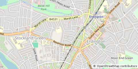 Map of Birmingham