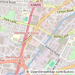 Map of Birmingham, West Midlands