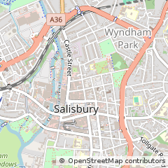 Map of Salisbury