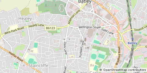 Map of Batley