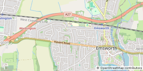 Map of Emsworth