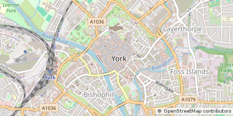 Map of York