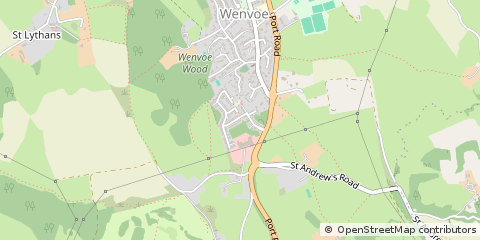 Map of Cardiff