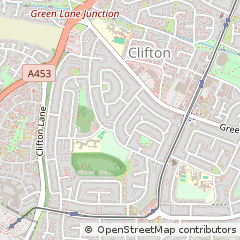 Map of Nottingham