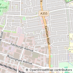 Map of Slough, Berkshire