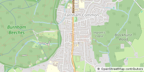 Map of Slough