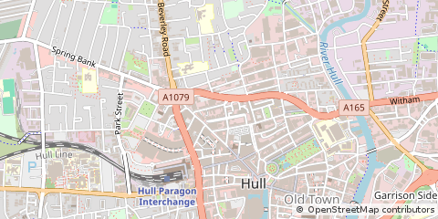 Map of Hull