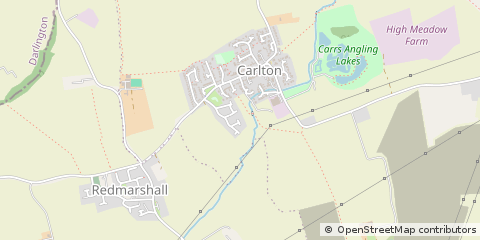 Map of Stockton-on-Tees