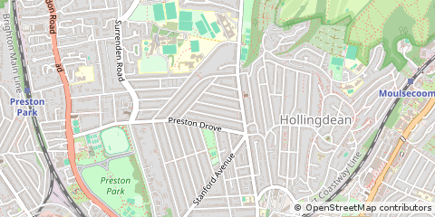 Map of Brighton