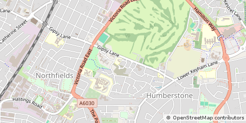 Map of Leicester