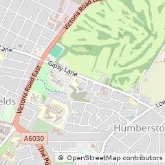 Map of Leicester