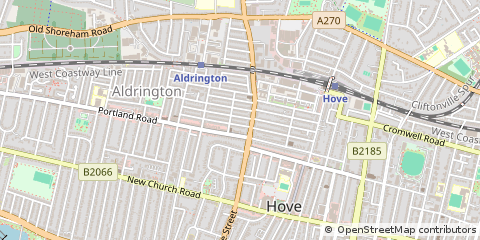 Map of Hove