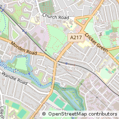 Map of Mitcham
