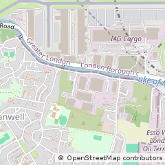 Map of Staines-Upon-Thames, Middlesex