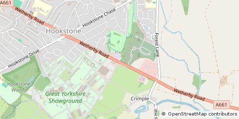 Map of Harrogate