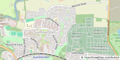 Map of Glasgow