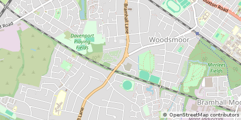 Map of Stockport