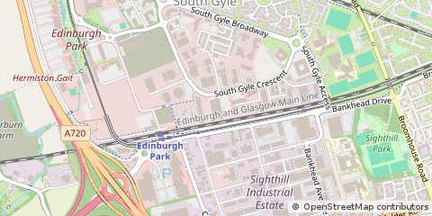 Map of Edinburgh