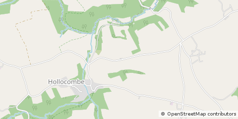 Map of Chulmleigh, Devon