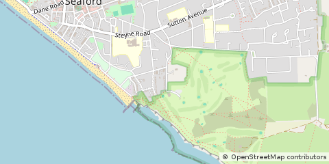 Map of East Sussex