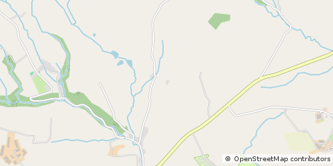 Map of Caersws, Powys