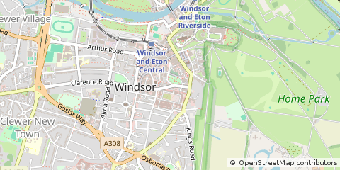 Map of Windsor