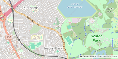 Map of Manchester