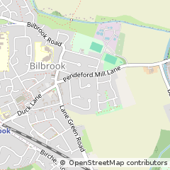 Map of Wolverhampton, West Midlands
