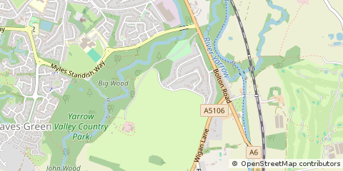 Map of Chorley