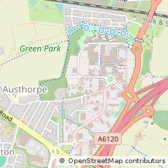 Map of Leeds