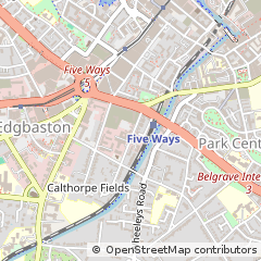 Map of Birmingham