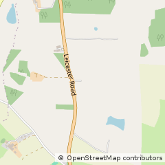 Map of Husbands Bosworth, Leicestershire