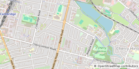Map of Cambridge