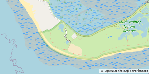 Map of Barrow in Furness, Cumbria