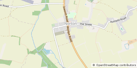 Map of Bury ST Edmunds, Suffolk