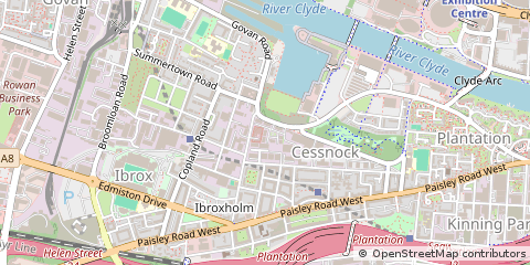 Map of Glasgow