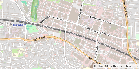 Map of Slough