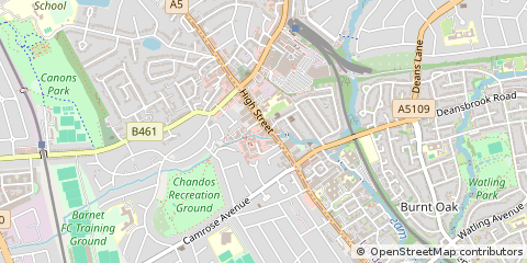 Map of Edgware
