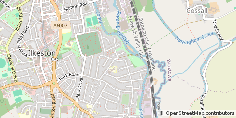 Map of Ilkeston