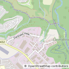 Map of Plymouth, Devon