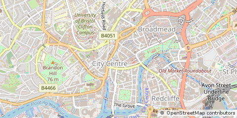 Map of Bristol