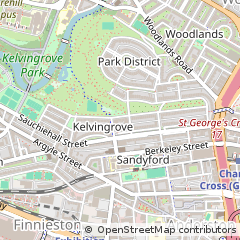 Map of Glasgow