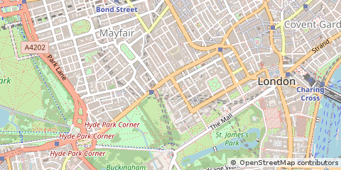Map of London, Lancashire