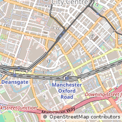 Map of Manchester