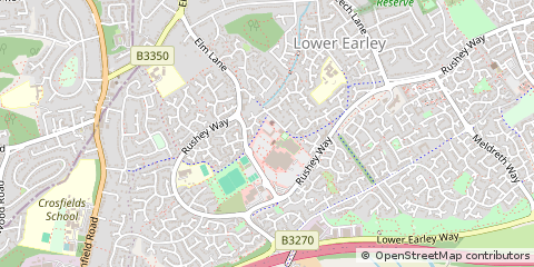 Map of Reading, Berkshire