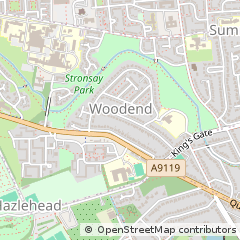 Map of Aberdeen