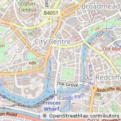 Map of Bristol