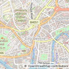 Map of Bristol