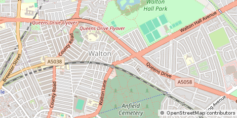 Map of Liverpool