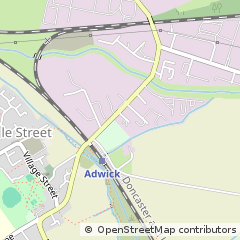 Map of Doncaster, South Yorkshire